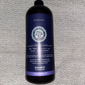 Tweak'd by Nature NEW Lavender Rain Supersize 2XL Fiber Lift Conditioner 33.8oz